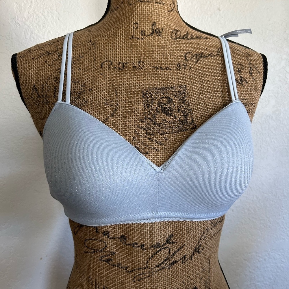 Aerie women’s bra Chic Light Blue